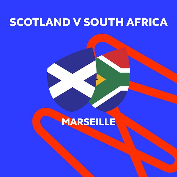 scotland v south africa official sub agent rugby world cup 2023 marseille france